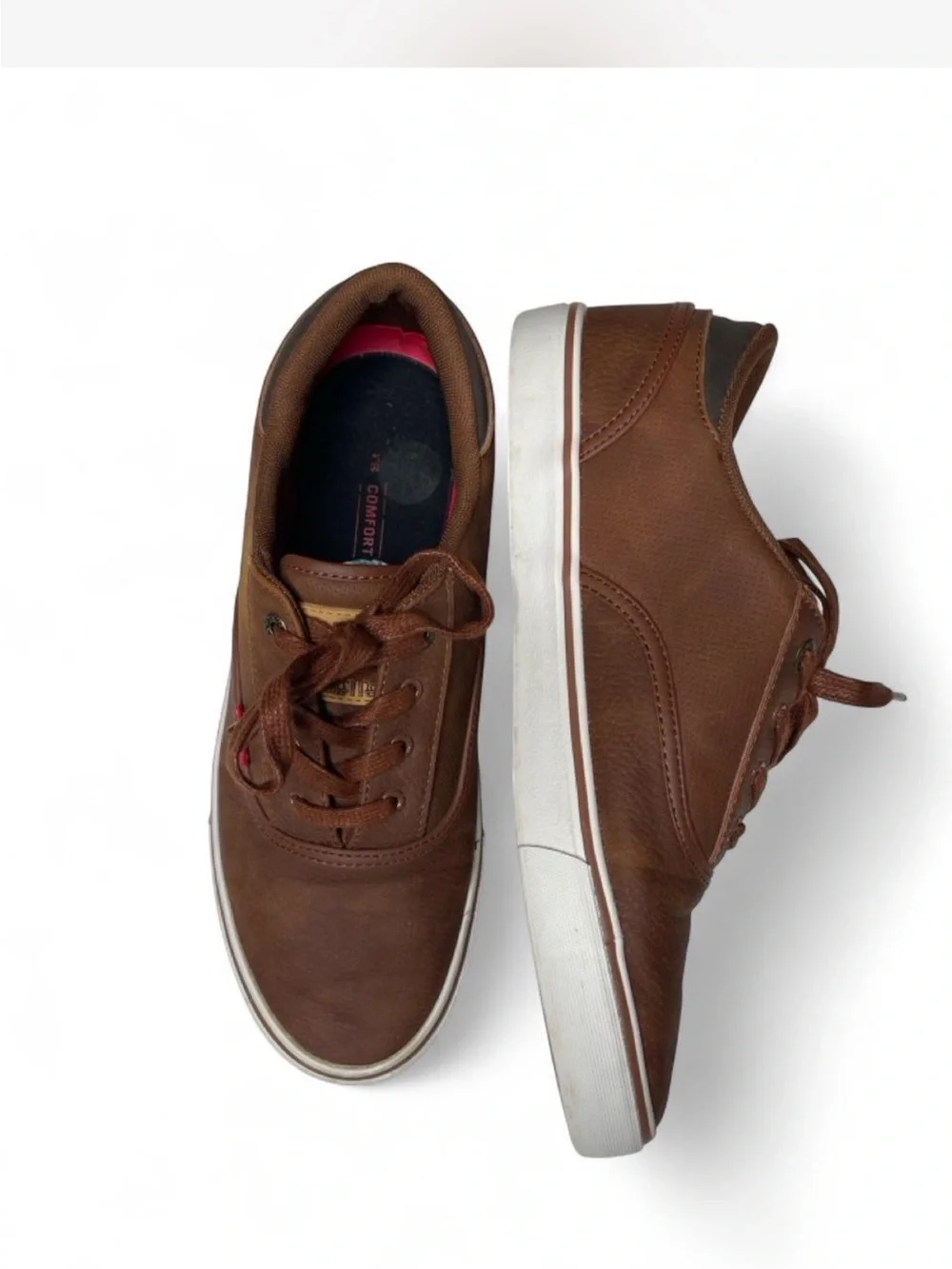 Levi’s Men’s Brown Low-Top Casual Sneakers • Size 11